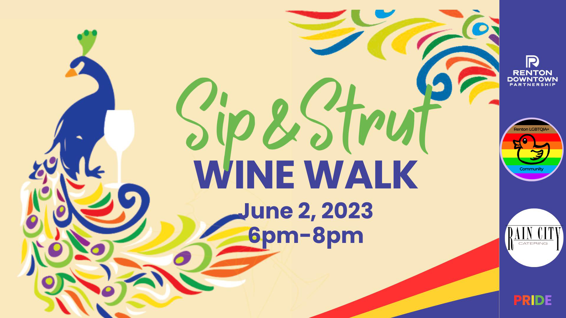 Sip Strut 2023 Events Seattle Pride