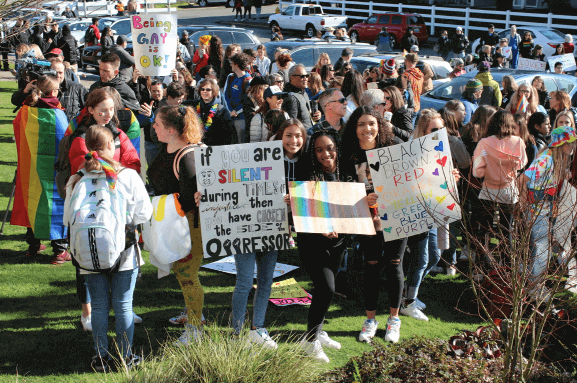 1155px x 768px - Seattle Pride Magazine - Shockwave: How Kennedy Catholic Students Stood Up  to Seattle's Archdiocese | News | Seattle Pride