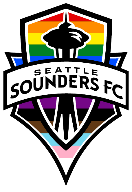 Sounders FC 2021 Pride Logo