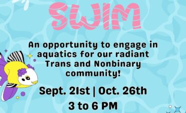 Trans And Nonbinary Swim Meet Flyer