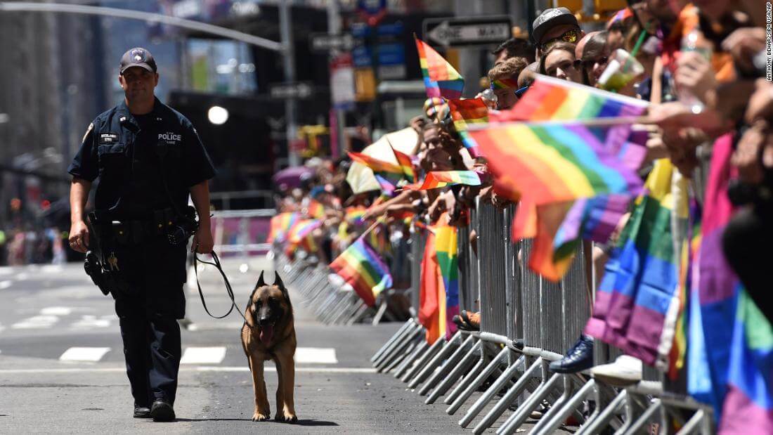 Police presence at pride